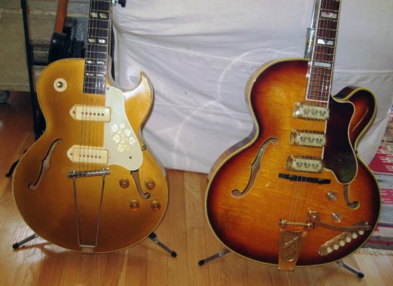 Vintage Gibson Gitarren Megaphon-Datierung